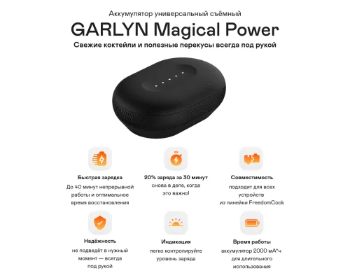 Аккумулятор универсальный GARLYN Magical Power