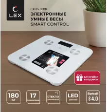 Весы умные напольные LEX LXBS 9001