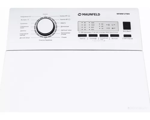 Стиральная машина с вертикальной загрузкой MAUNFELD MFWM127WH