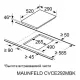 Электрическая варочная панель MAUNFELD CVCE292MBK Х