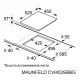 Индукционная варочная панель MAUNFELD CVI453SBWH