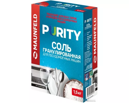 Соль для посудомоечных машин MAUNFELD Purity MDS1500G (1500 г)