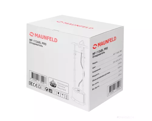 Отпариватель MAUNFELD MF-1136BL PRO