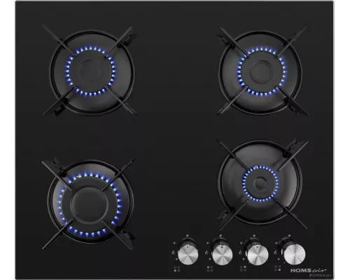 Газовая варочная панель HOMSair HGG641EBK