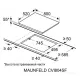 Индукционная варочная панель MAUNFELD CVI804SFLGR