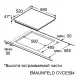 Электрическая варочная панель MAUNFELD CVCE594PBK