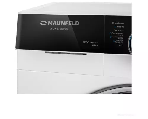 Стиральная машина с инвертором и паром MAUNFELD MFWM1510WH06