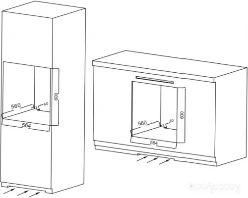 Шкаф духовой электрический MAUNFELD EOEC.566TW