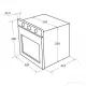 Шкаф духовой электрический MAUNFELD EOEFG.566RIB.RT