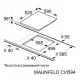 Индукционная варочная панель MAUNFELD CVI594BK