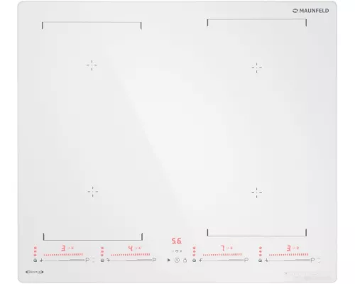 Индукционная варочная панель MAUNFELD CVI604SBEXWH Inverter