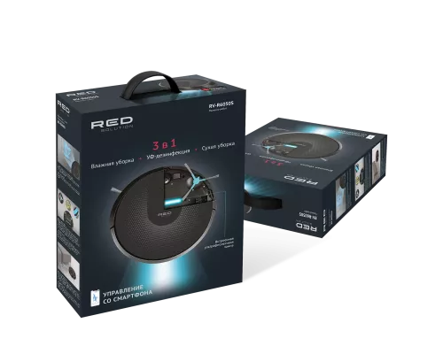 Умный робот-пылесос RED solution RV-R6050S Wi-Fi