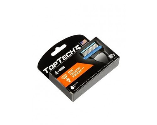 4 кассеты для бритья TopTech Razor 5 