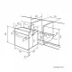 Встраиваемый духовой шкаф LEX EDM 4540 IX