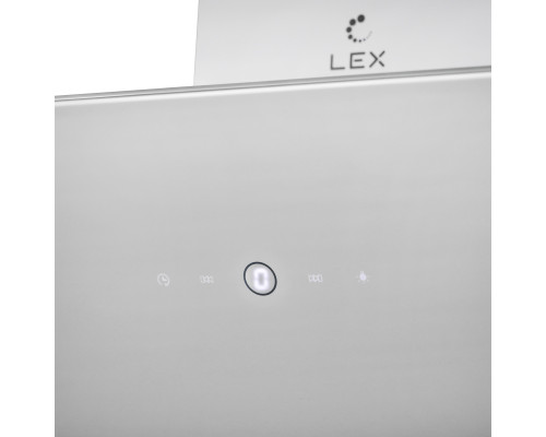 Наклонная кухонная вытяжка LEX Touch Eco 600 White