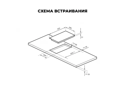 Варочная панель электрическая LEX EVH 320A BL