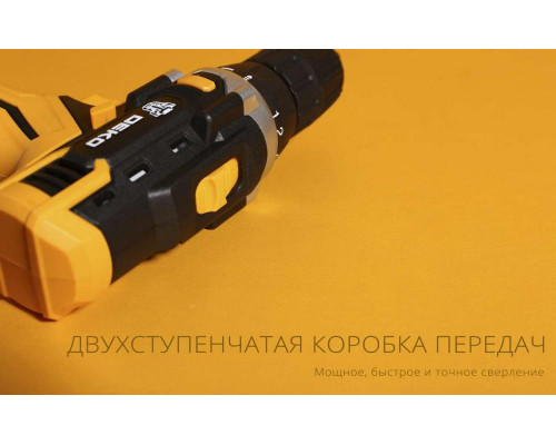Аккумуляторная дрель-шуруповерт 12В DEKO DKCD12FU-Li 063-4100