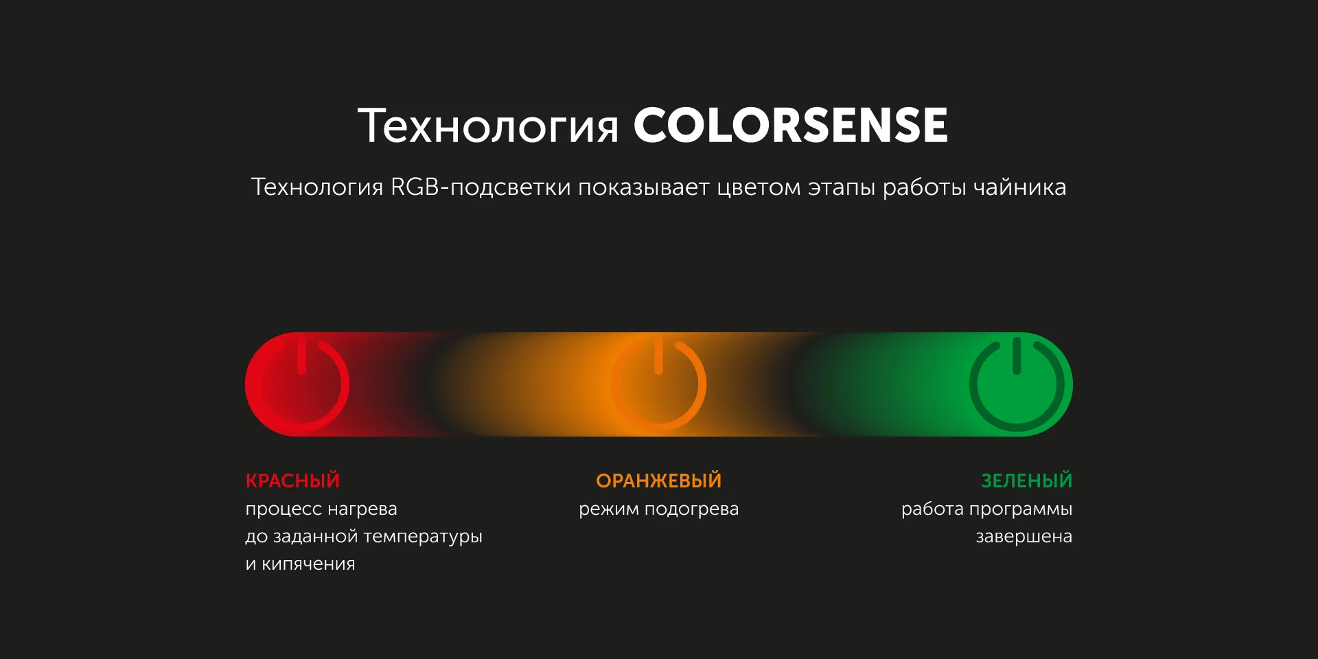 Чайник RED solution COLORSENSE KG1330D