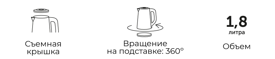 Чайник RED SOLUTION G121