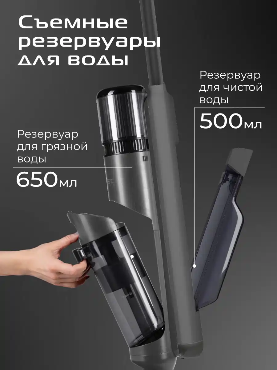 Пылесос вертикальный RED SOLUTION Aqua W3500