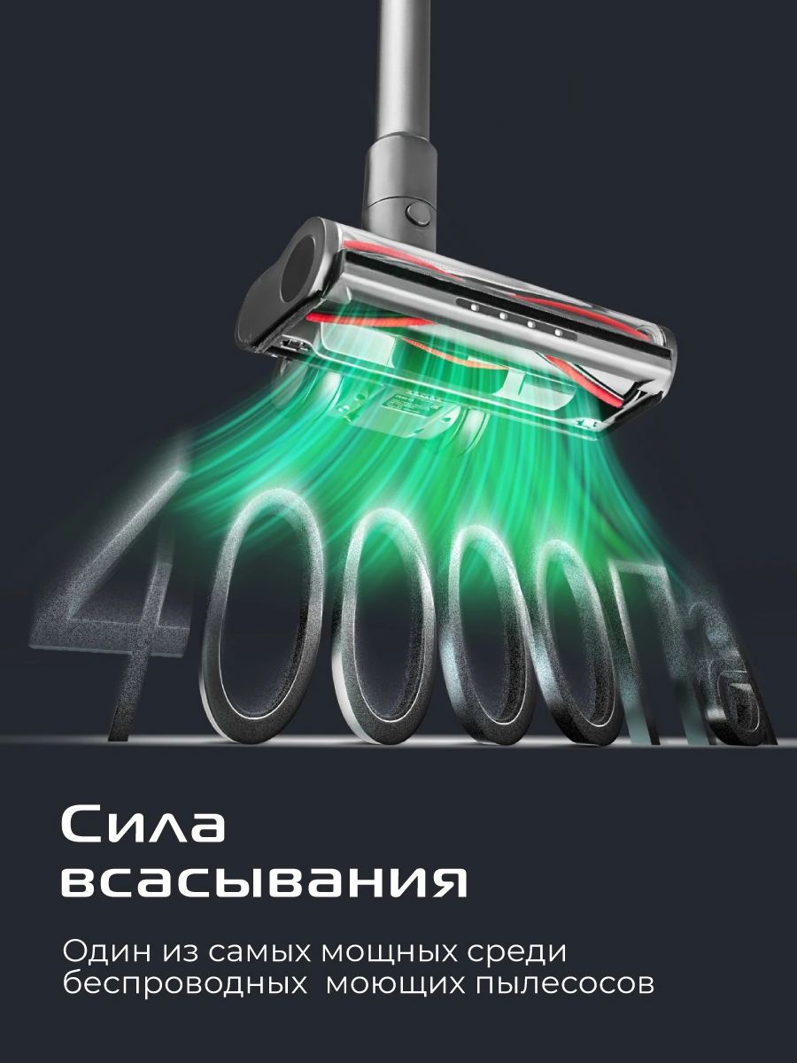 Пылесос вертикальный RED SOLUTION X20 STORM AQUA