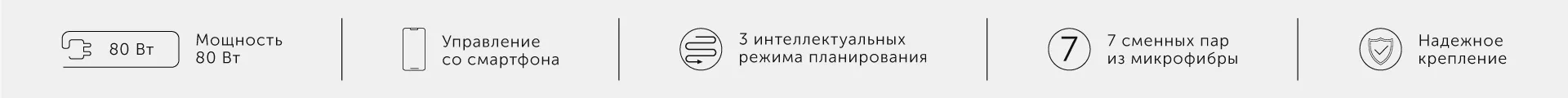 Умный робот-мойщик окон RED SOLUTION SkyWiper RV-RW001S