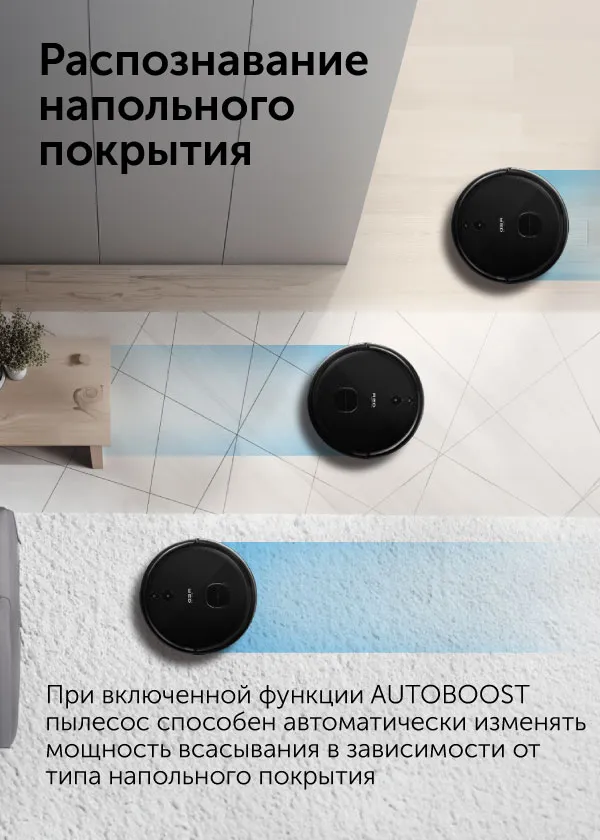 Умный робот-пылесос RED solution RV-RL6000S Wi-Fi